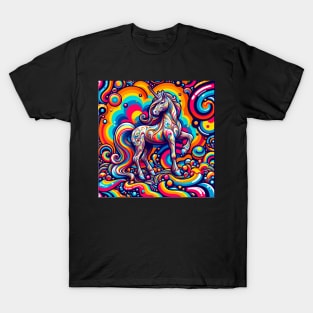 Unicorn Study - Fantasy AI T-Shirt